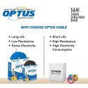 Optus  1mm  housing wire, 90metre, HRFR Wire