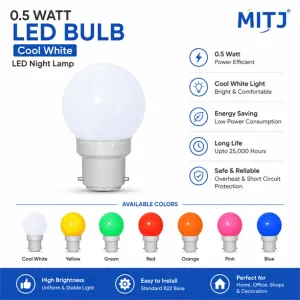 MITJ 0.5 Watt LED Bu...