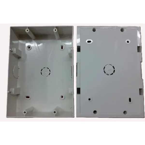 18 Module [8x8] Plastic Surface Box White