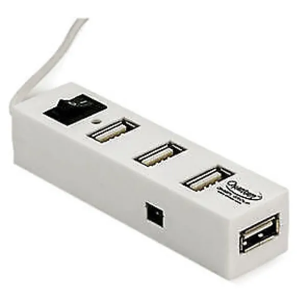 4 Port USB Hub for PC and Laptop