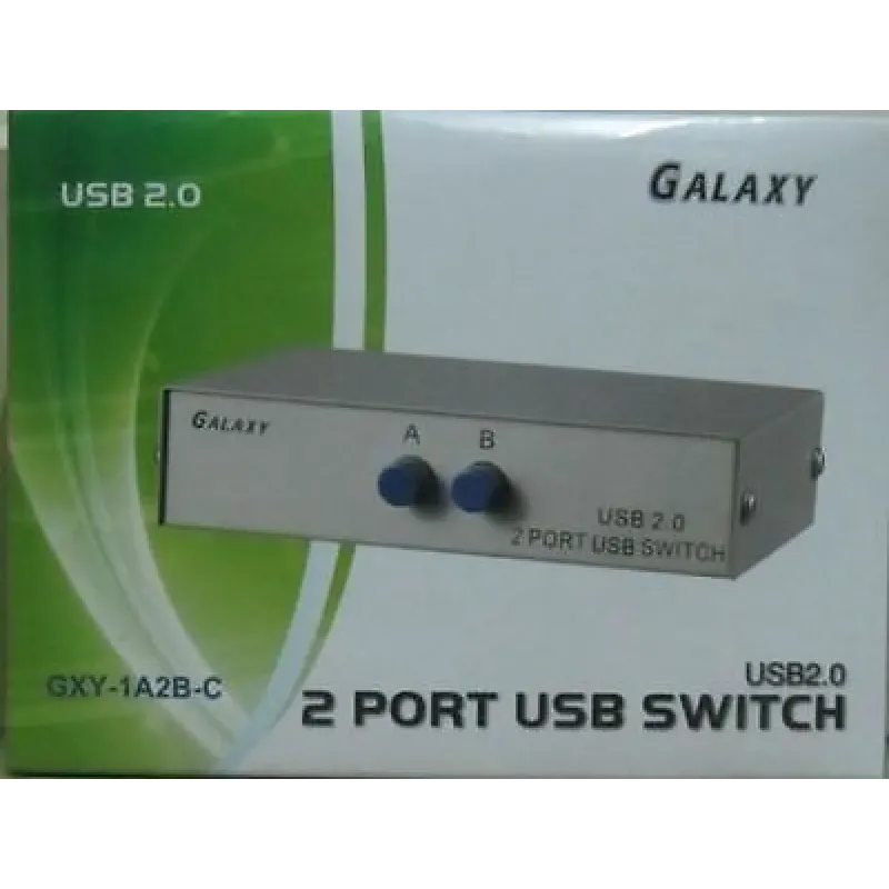 2 Ports Manual Printer Sharing USB 2.0 Switch between 2 PCs 2 Ports Manual Printer Sharing USB 2.0 Switch between 2 PCs