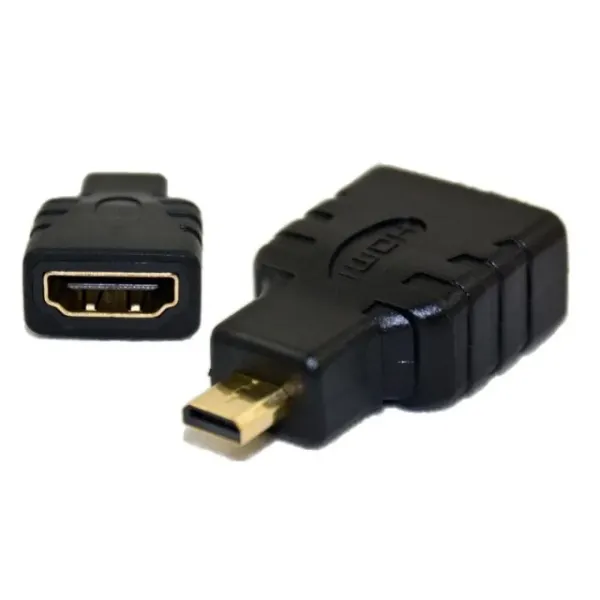 Micro HDMI Male to HDMI Female Converter Adapter For HDTV