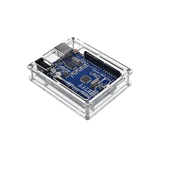 Transparent arduino uno case | enclosure | arduino acrylic case