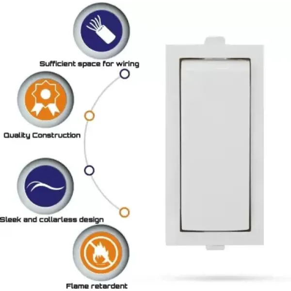 16 Amp  Switch | One way modular Switch 16a