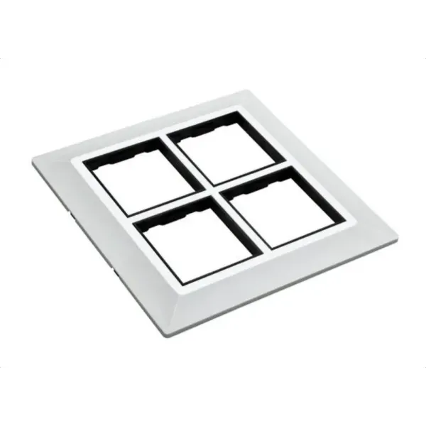 8 module switch plate - 5x5, modular sheet -Square shape