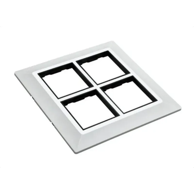 8 module switch plate - 5x5, modular sheet -Square shape 8 module switch plate - 5x5, modular sheet -Square shape