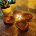 Flameless LED light Diya - Pack of 6 Flameless LED light Diya - Pack of 6
