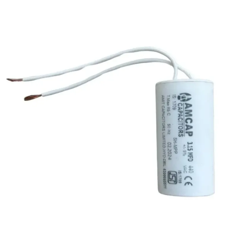 Amcap Ceiling Fan Capacitor - 3.15 mfd, Pack of 2 Amcap Ceiling Fan Capacitor - 3.15 mfd, Pack of 2