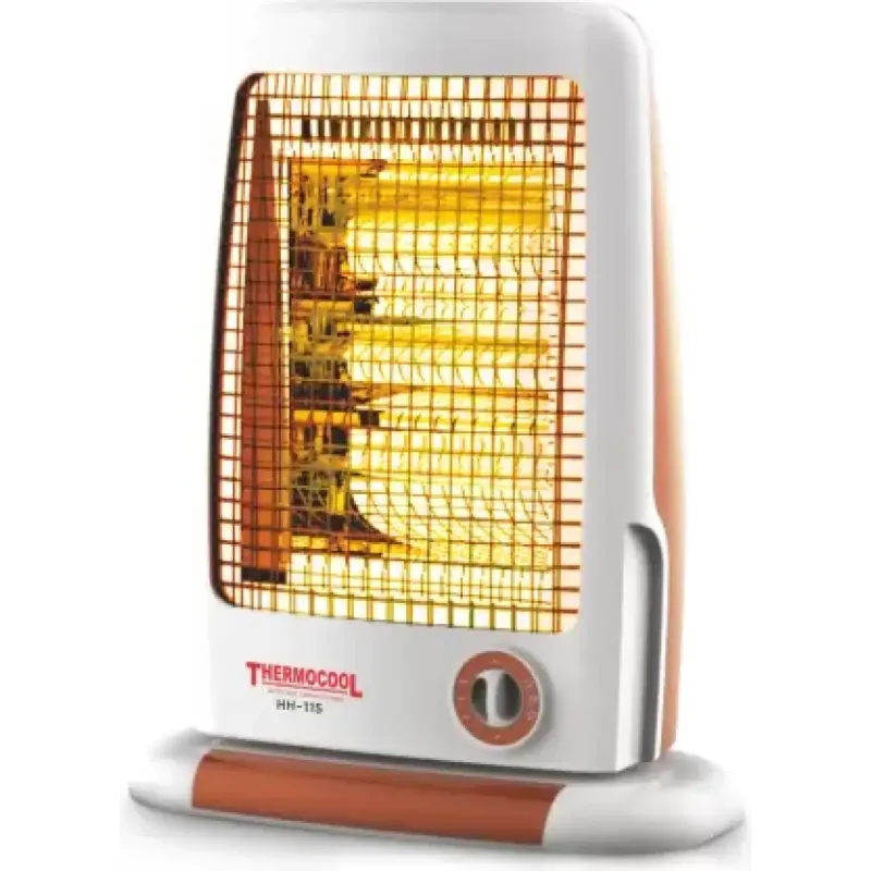 THERMOCOOL 1200 watt Halogen Room Heater | Portable room fan Heater | with swing Function THERMOCOOL 1200 watt Halogen Room Heater | Portable room fan Heater | with swing Function