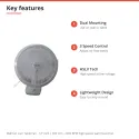 Wall fan cum Table Fan - 12" inch | 300 mm , 2200 RPM high speed, wall mount fan Wall fan cum Table Fan - 12" inch | 300 mm , 2200 RPM high speed, wall mount fan