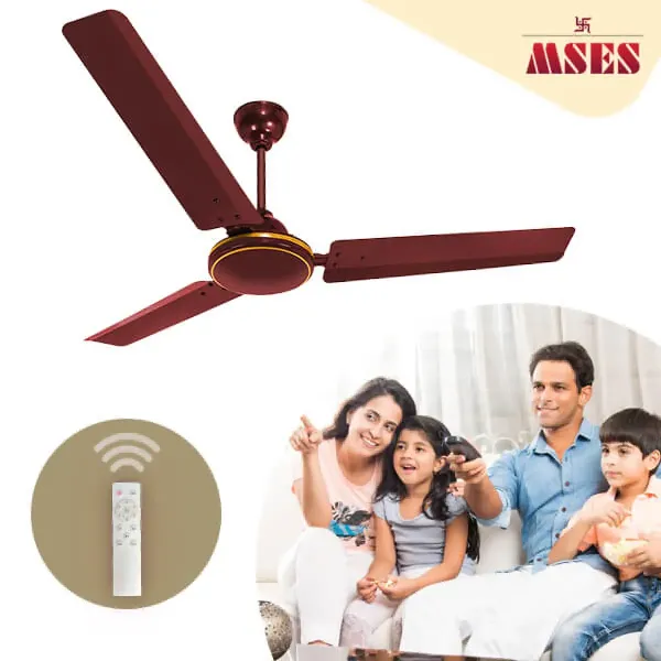 BLDC ceiling fan |Energy Efficient with Remote Control 1200 mm bldc fan 28 watt