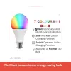 Multi Color LED Bulb | 7 in 1 Colour Bulb