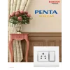 Anchor Penta Modular 6A Switch , 1Way  switch - White (65001) - Box of 20 pcs