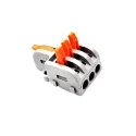 1 in 3 out Quick wire Connector - Pack of 4 1 in 3 out Quick wire Connector - Pack of 4