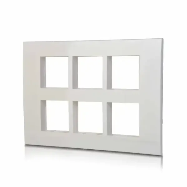 Anchor penta 12 Module Plate  (65912) | Cover Plate with Base Frame 