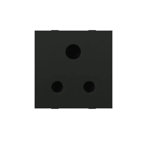 Anchor Ziva 6A Socket Black - 68208B