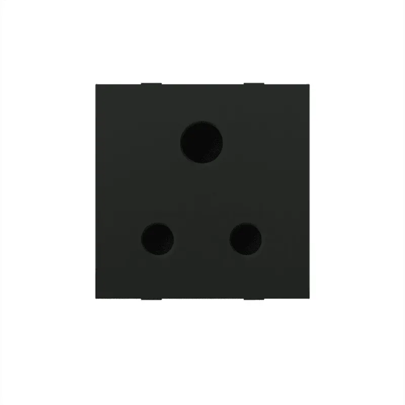Anchor Ziva 6A Socket Black - 68208B Anchor Ziva 6A Socket Black - 68208B