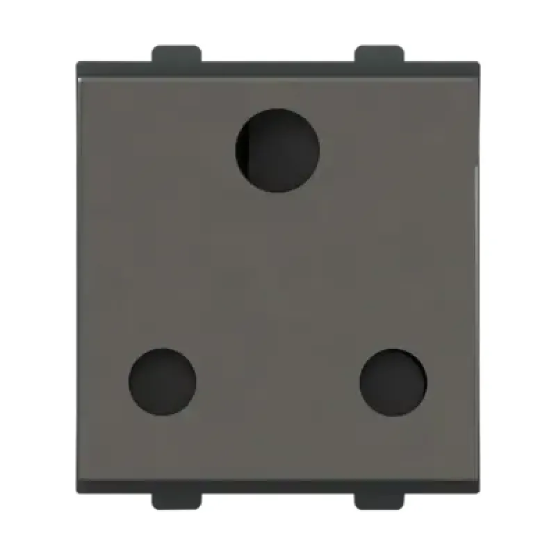 Polycab Etira 16A Socket, 3 pin, 2M - Mag. Grey Polycab Etira 16A Socket, 3 pin, 2M - Mag. Grey