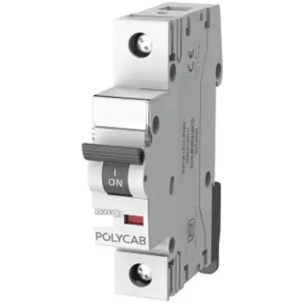 Polycab 10A MCB, Single Pole 