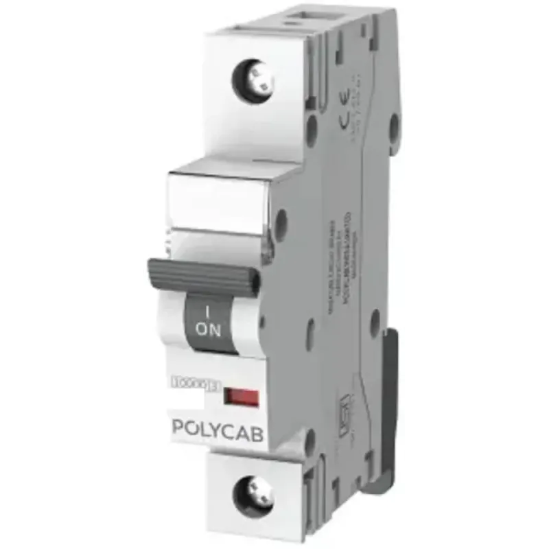 Polycab 10A MCB, Single Pole Polycab 10A MCB, Single Pole