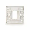 Anchor Penta 1 Module Plate  (65801) | White with Chrome Collar