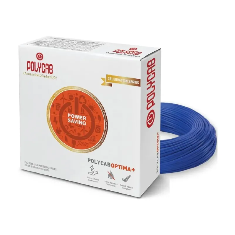 Polycab Optima+ Housing Copper Wire - 1mm, LFFR, 90m Polycab Optima+ Housing Copper Wire - 1mm, LFFR, 90m