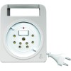 Anchor by Panasonic 15380 6A 2 Pin Extension Flex Box, 8 m with Indicator and Handle