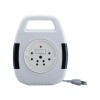 Anchor 6A 2-Pin Flexi Cord with 8 m Cord, Master Switch and LED Indicator for Extended Reach