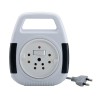 Anchor 6A 2-Pin Flexi Cord with Universal Socket, Push-Button Switch and Power Indicator