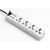 Cona Smyle CON6+1(1.5MTR) Power Strip, 1.5 m Extension Cord with Indicator, White