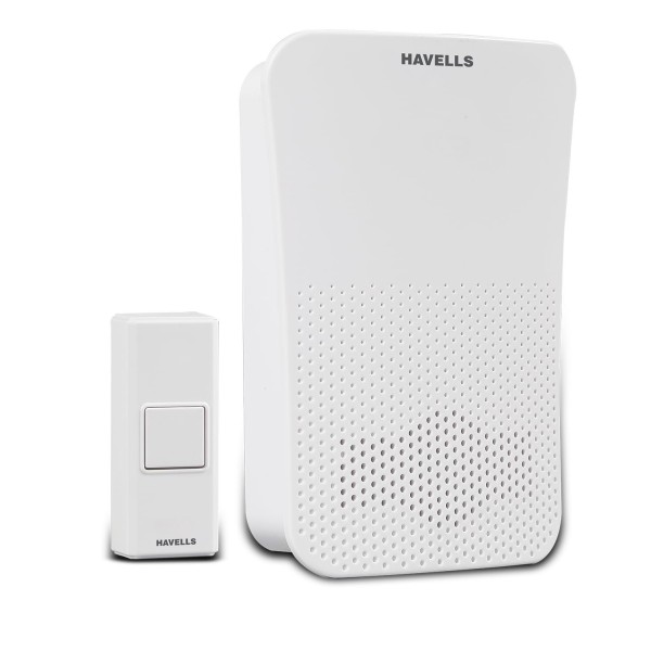 Havells Novatone PR000503 Wireless Door Bell with 30 Melodies and 4-Level Volume Control