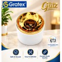 Gratex Batten Holder| White Gold