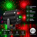 Cylinder Red Green Laser Projector Light