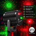 Cylinder Red Green Laser Projector Light