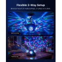 MITJ Pyramid Magic Ball Pattern Lamp