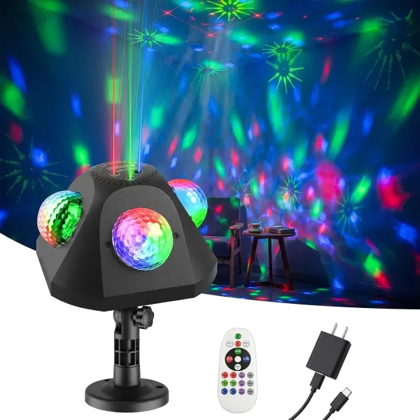 MITJ Pyramid Magic Ball Pattern Lamp
