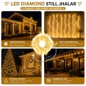 DIAMOND LED JHALAR WARM WHITE