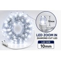 10mm Led Jhalar - white, Diamond Shape, 40 meter length, Copper Wire 10mm Led Jhalar - white, Diamond Shape, 40 meter length, Copper Wire