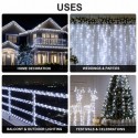 10mm Led Jhalar - white, Diamond Shape, 40 meter length, Copper Wire 10mm Led Jhalar - white, Diamond Shape, 40 meter length, Copper Wire