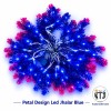 MITJ Floral Still Pixel LED Jhalar 10M| Blue