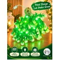 MITJ Flower & Petal Still Pixel LED Jhalar 10M| Green MITJ Flower & Petal Still Pixel LED Jhalar 10M| Green