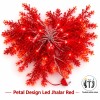 MITJ Flower & Petal Still Pixel LED Jhalar 10M| Red
