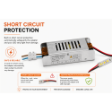 12V, 5 Amp Strip Light Adapter