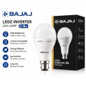 Bajaj 9W Inverter Led Bulb Cool White Bajaj 9W Inverter Led Bulb Cool White