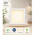 MITJ-8W Square LED Panel Light | Warm White MITJ-8W Square LED Panel Light | Warm White