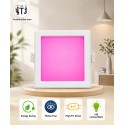MITJ-8W Square LED Panel Light |Pink MITJ-8W Square LED Panel Light |Pink
