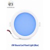MITJ-8W Round LED Panel Light |Blue
