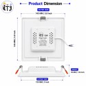 MITJ 12 Watt LED Panel Light - Green