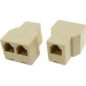RJ45 LAN Splitter | Ethernet Splitter Adapter