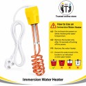 Bantex 1500 watt Electric Immersion| Shock Proof